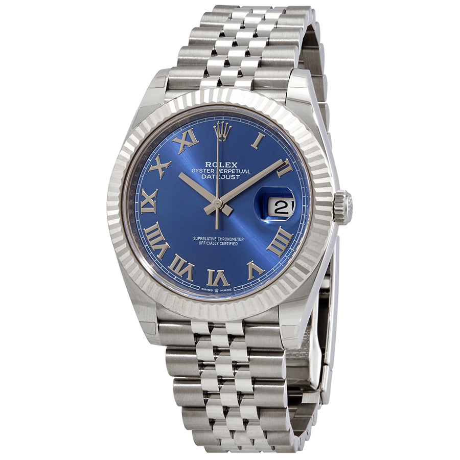 Details about Pre,owned Rolex Oyster Perpetual Datejust Automatic Blue PRE,RLX126334BLRJ,1